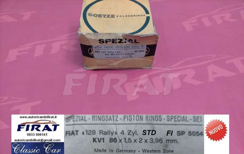 FASCE ELASTICHE FIAT 128 - 128 COUPE' - X1/9 STD (SP5054)